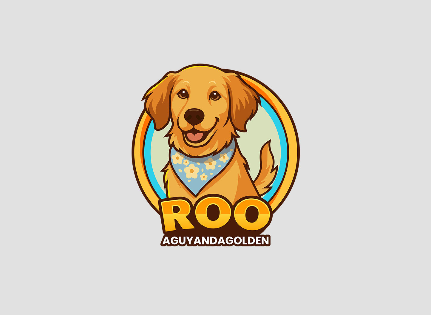AGuyandAGolden Character Stickers