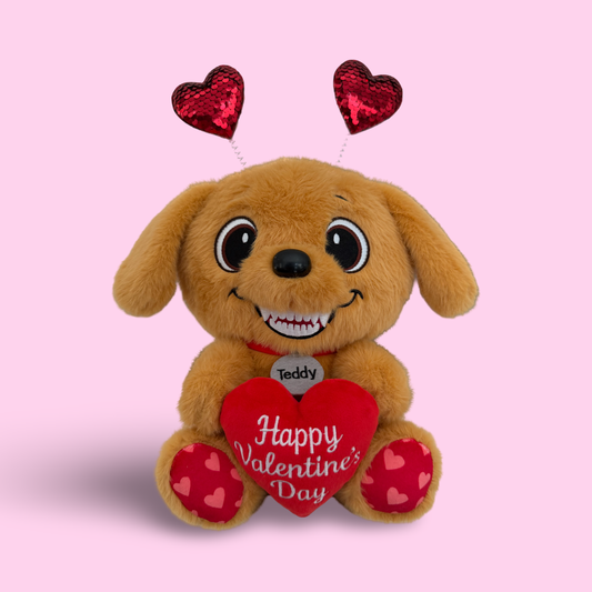 The Teddy Valentines Day LIMITED-EDITION Plush Toy by AGuyandAGolden