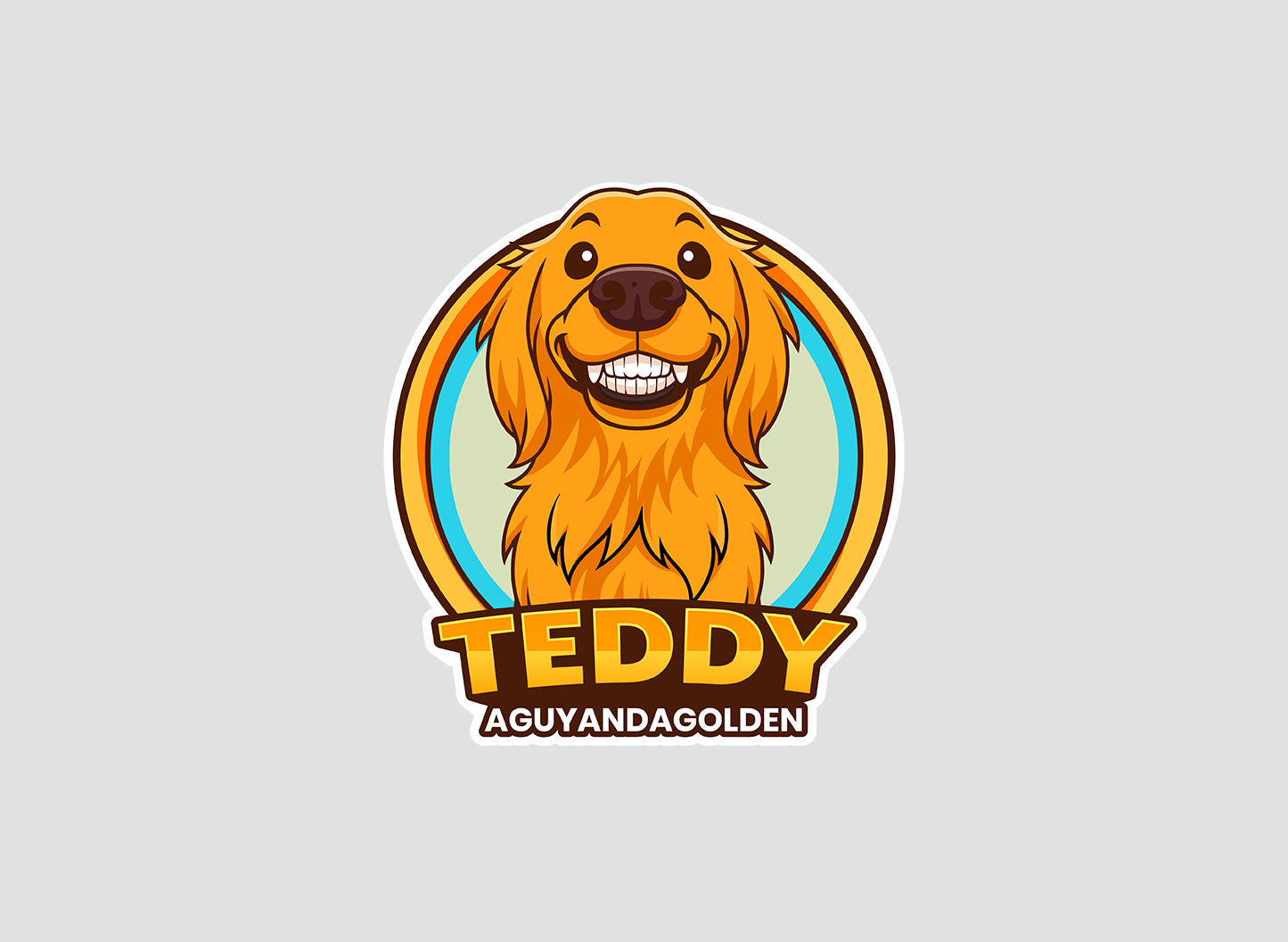 AGuyandAGolden Character Stickers