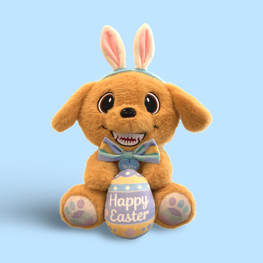 The Teddy Easter Plush LIMITED EDITION Toy by AGuyandAGolden